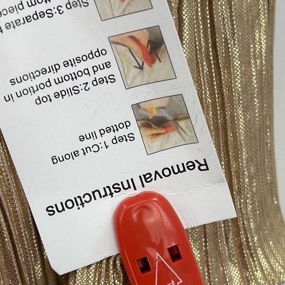 Mac Duggal Metallic One Shoulder Ruffle Tiered Gown Women's Size 14 NWT - Picture 14 of 14